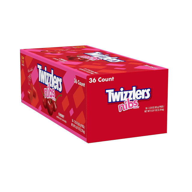 Twizzlers Cherry Nibs 36ct  2.25oz