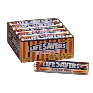 LifeSavers Butter Rum Candy 20 ct 1.14 oz