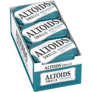 Altoids SF Smalls Wintergreen 9 ct 0.37 oz