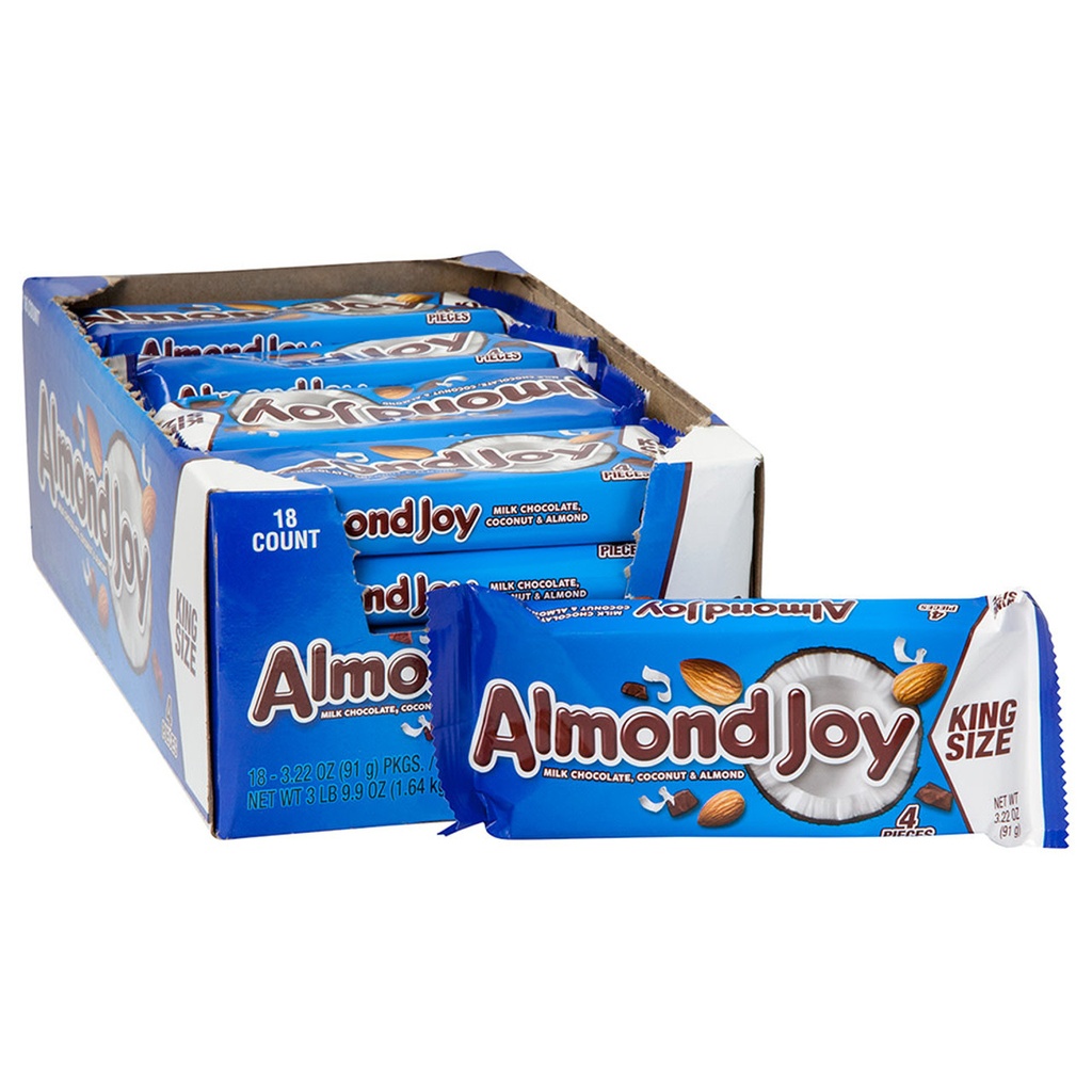 Almond Joy King Size 18ct 3.2oz
