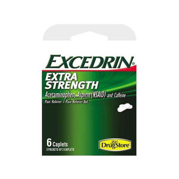 [18059] Excedrin Extra Strength Pain Reliever 6pck 6ct