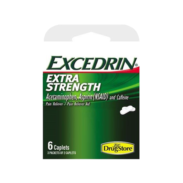 Excedrin Extra Strength Pain Reliever 6pck 6ct