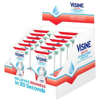 Visine Advanced Relief Eye Drops 12ct 0.28 fl oz