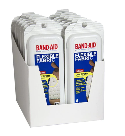 J&J Band-Aids Travel 12 8ct