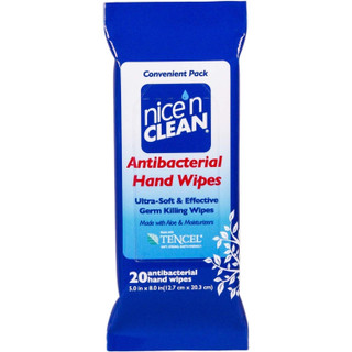 Antibacterial Hand Wipes 6pck 20ct
