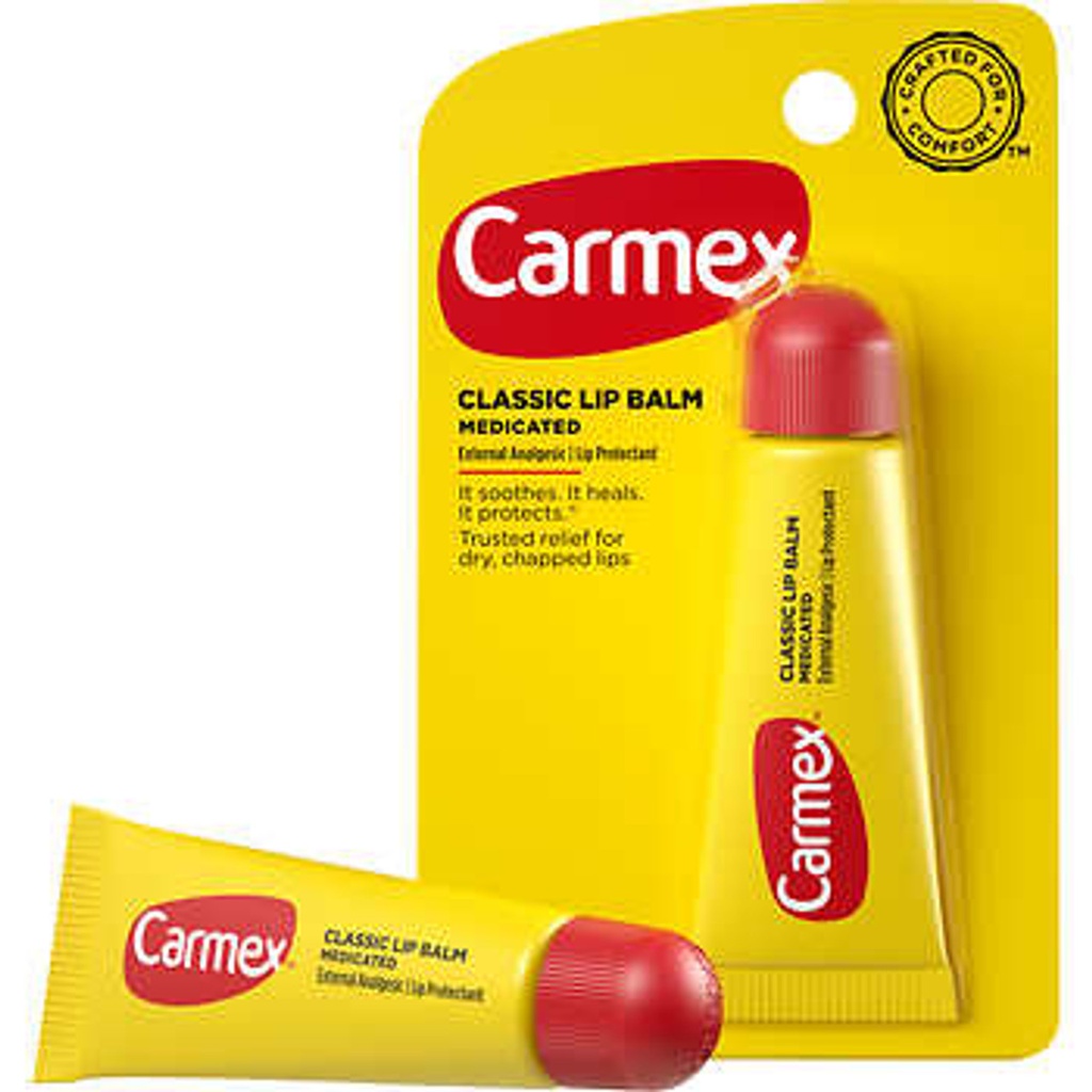 Carmex Lip Balm Original Flavor 12 ct 0.35 oz