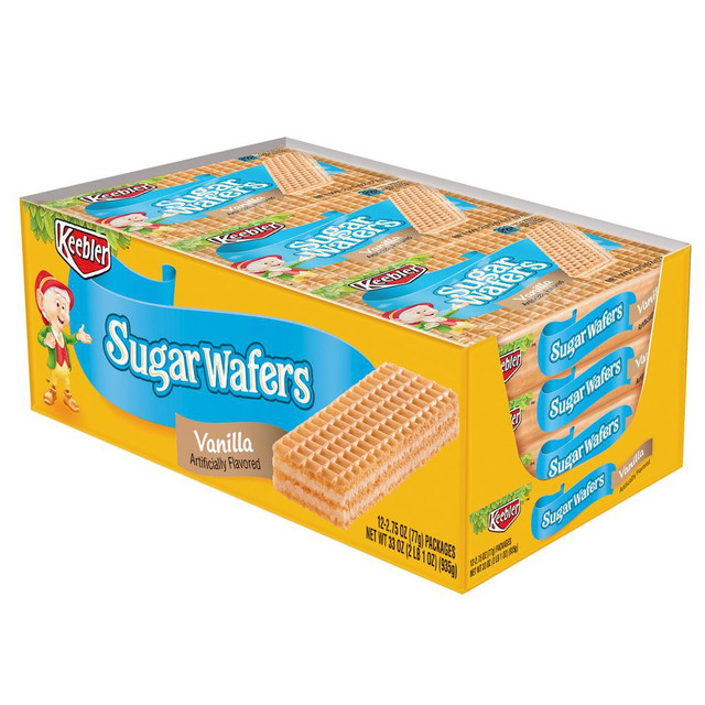 Keebler Sugar Wafers Vanilla 12 ct 2.75 oz