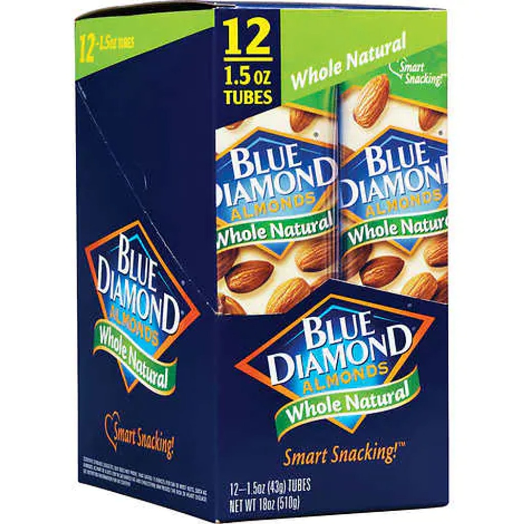 Blue Diamond Whole Natural 12 ct 1.5 oz