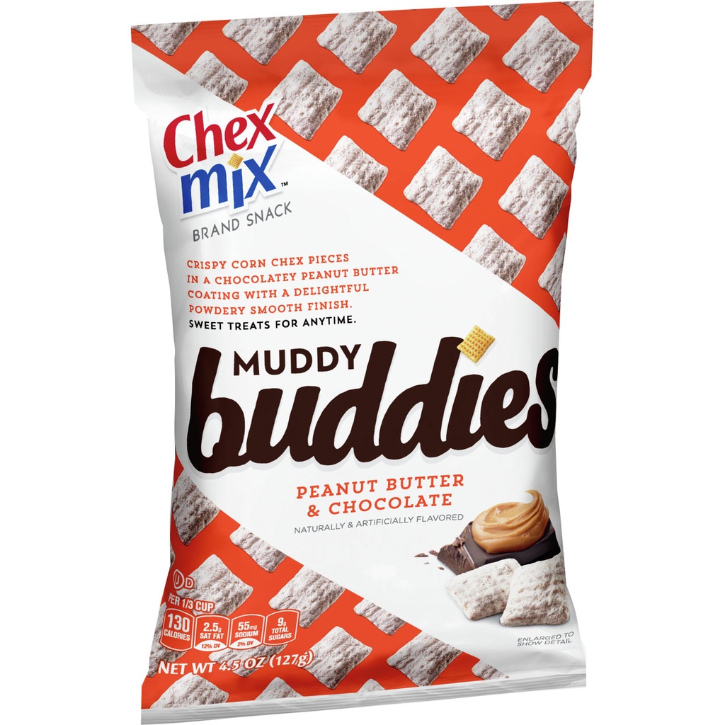 Chex Mix Muddy Buddies Chocolate Peanut Butter 7 ct 4.5 oz