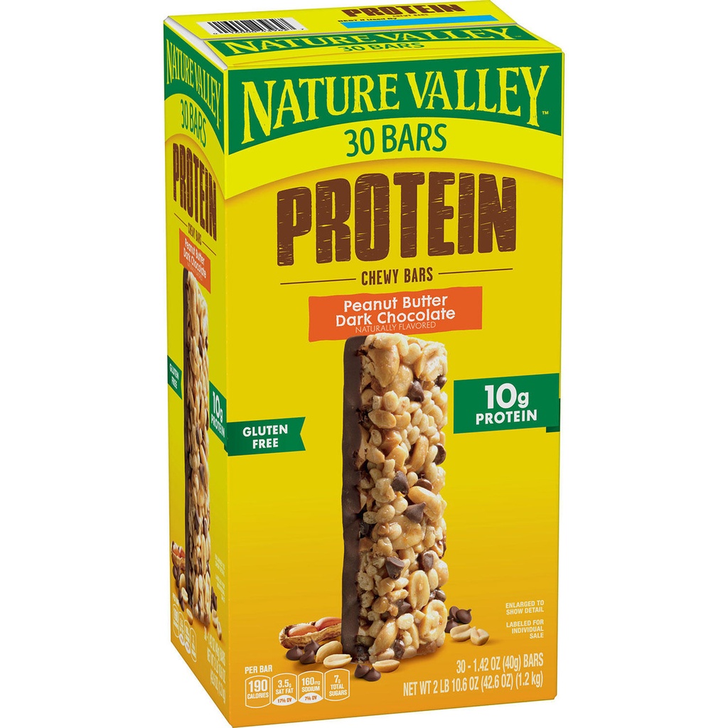 Nature Valley Protein PB Dark Chocolate 30 ct 1.42 oz