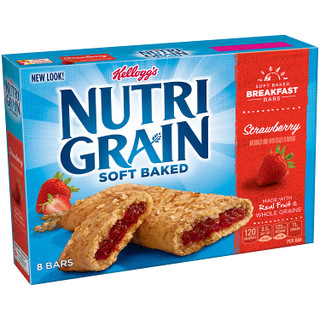 Nutri-Grain Strawberry Bar 16 ct (2-8ct) 1.3 oz