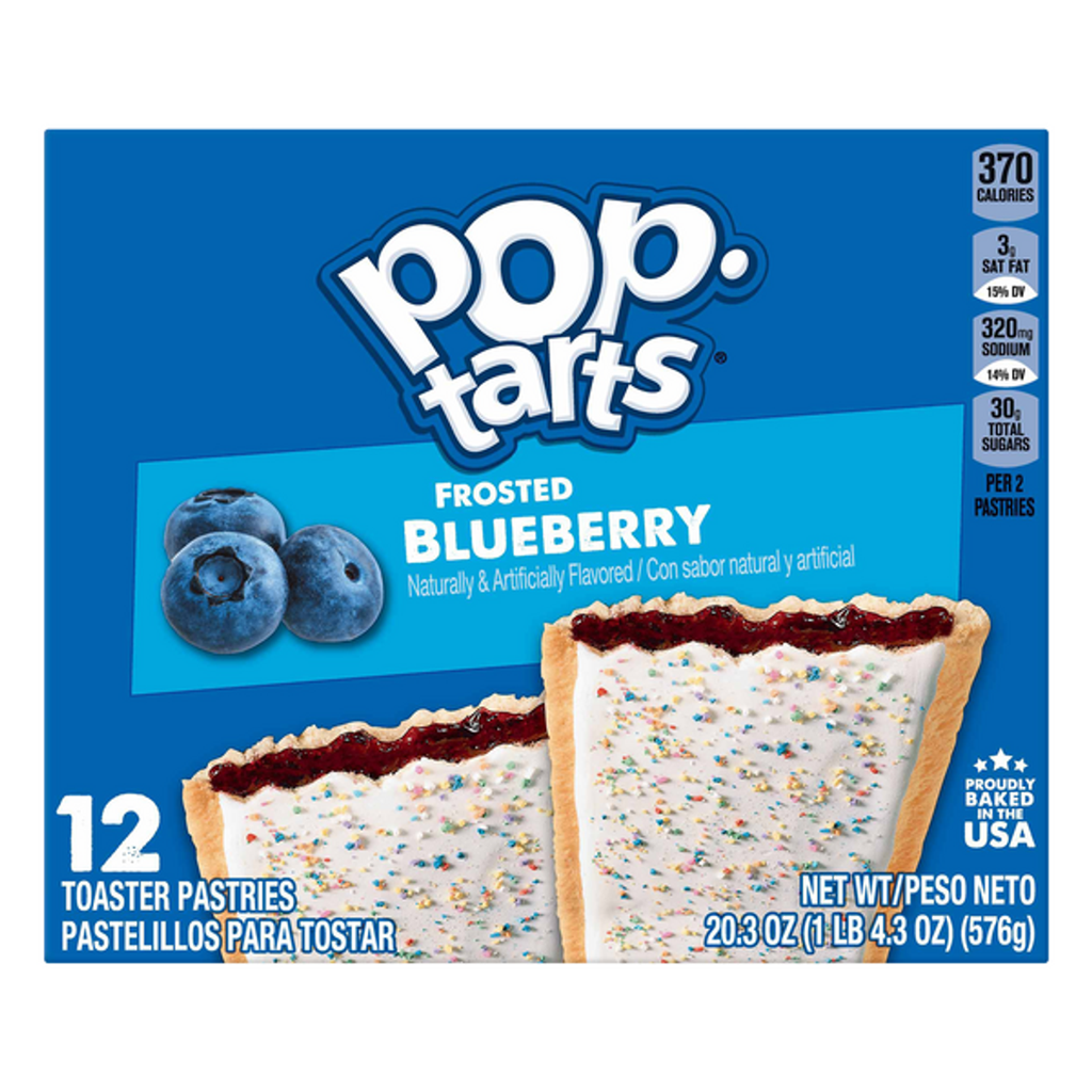 PopTarts Blueberry 2 pack 6ct