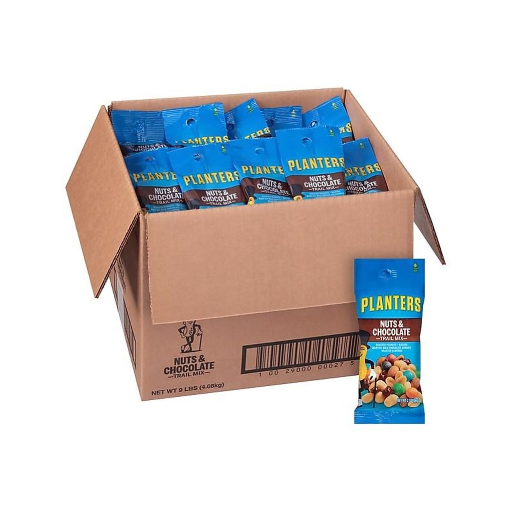 Planters Trail Mix Nut & Chocolate 72 ct 2 oz