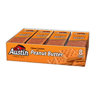 Austin Cheese Peanut Butter Crackers 8 ct 1.28oz