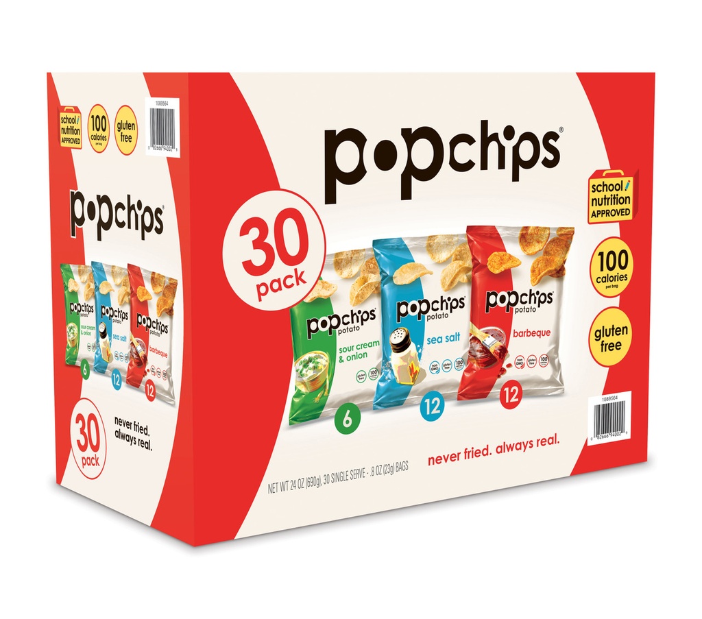 PopChips Variety 30 ct 0.8oz