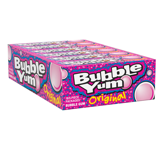 [14100] Bubble Yum Original 18 ct 1.4 oz