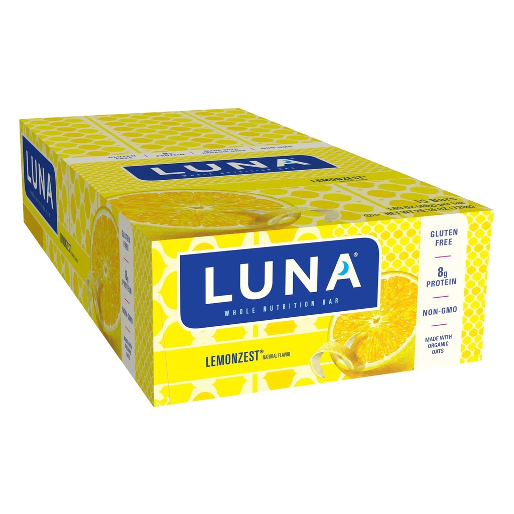 Luna Bar Lemon Zest 15 ct 1.69 oz