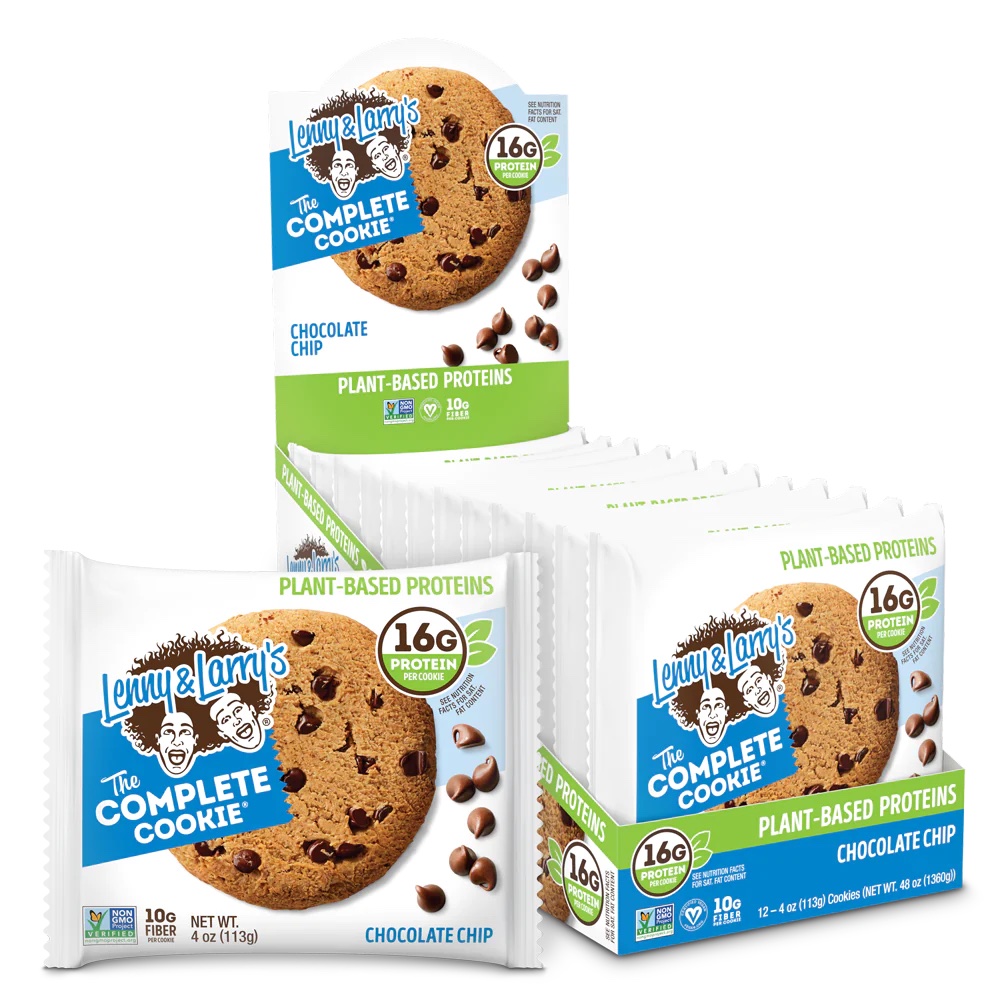 Lenny & Larry's The Complete Cookie Chocolate Chip 4 oz 12 ct