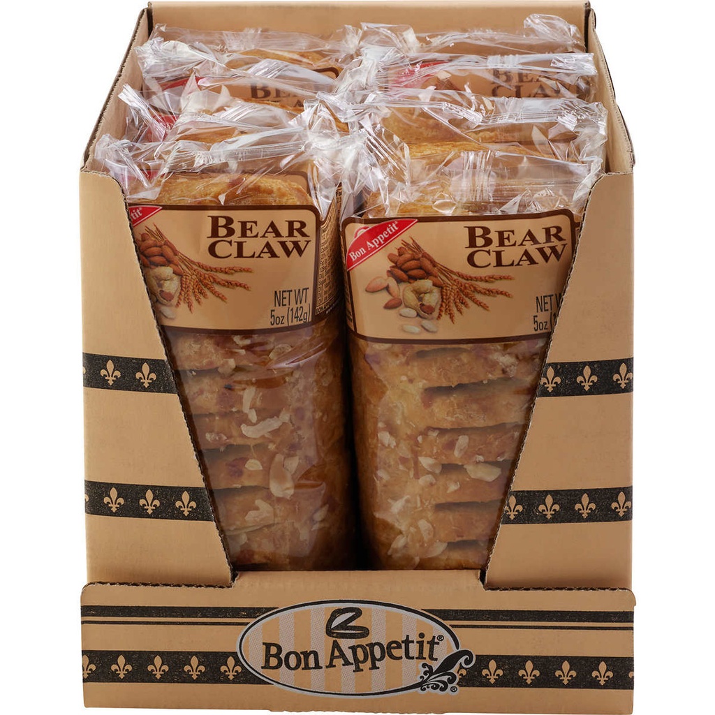 Bon Appetit Bear Claw Danish 8ct 5oz