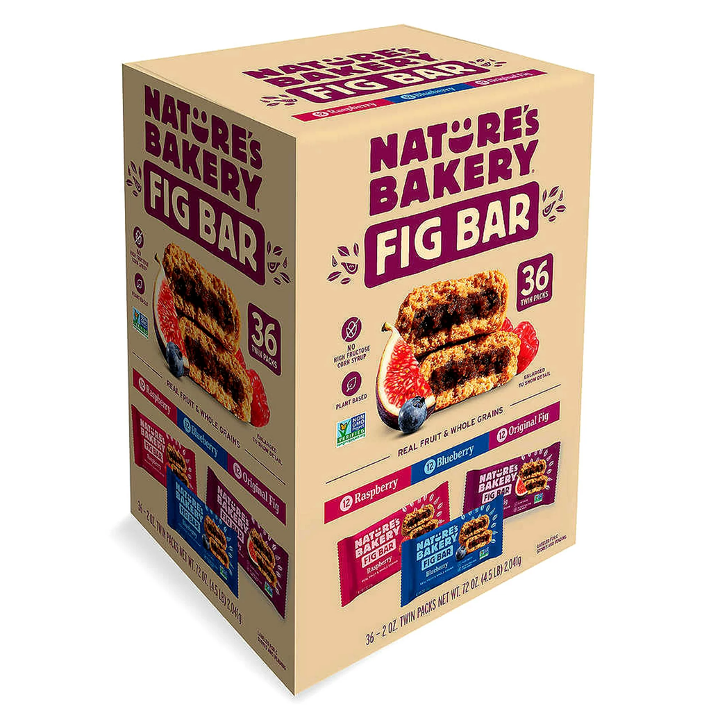 Nature's Bakery Fig Bars Variety Pack 40ct 2 oz