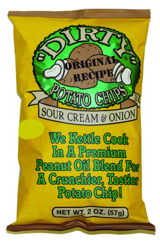 [21202 - DZ] Dirty Chips Sour Cream Onion 2oz (Dozen (12ct))
