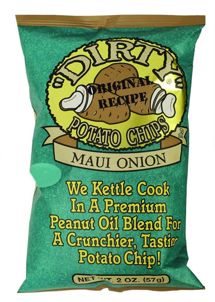 [21204 - DZ] Dirty Chips Maui Onion 2 oz (Dozen (12ct))