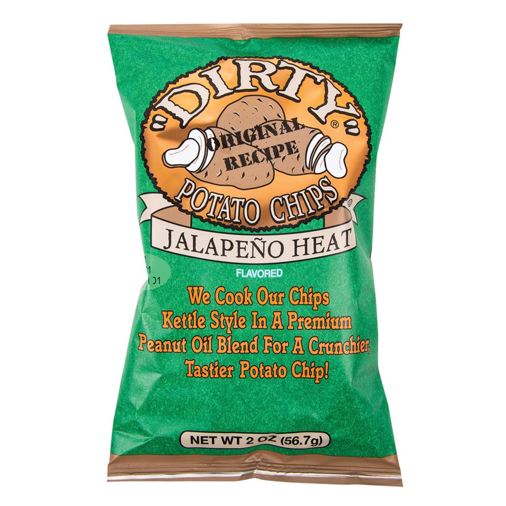 Dirty Chips Jalapeno Heat 2 oz