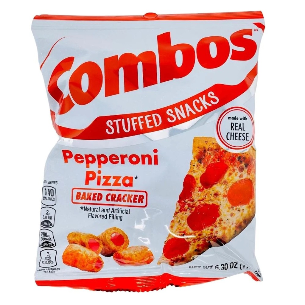 Combos Snacks Cracker Pepperoni 12 ct 6.3 oz