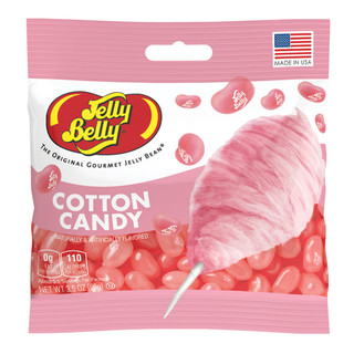 Jelly Belly Cotton Candy 12 ct 3.5 oz Peg Bag