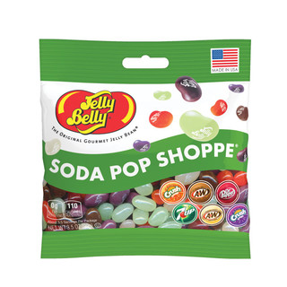 Jelly Belly Soda Pop Shoppe 12 ct 3.5 oz Peg Bag