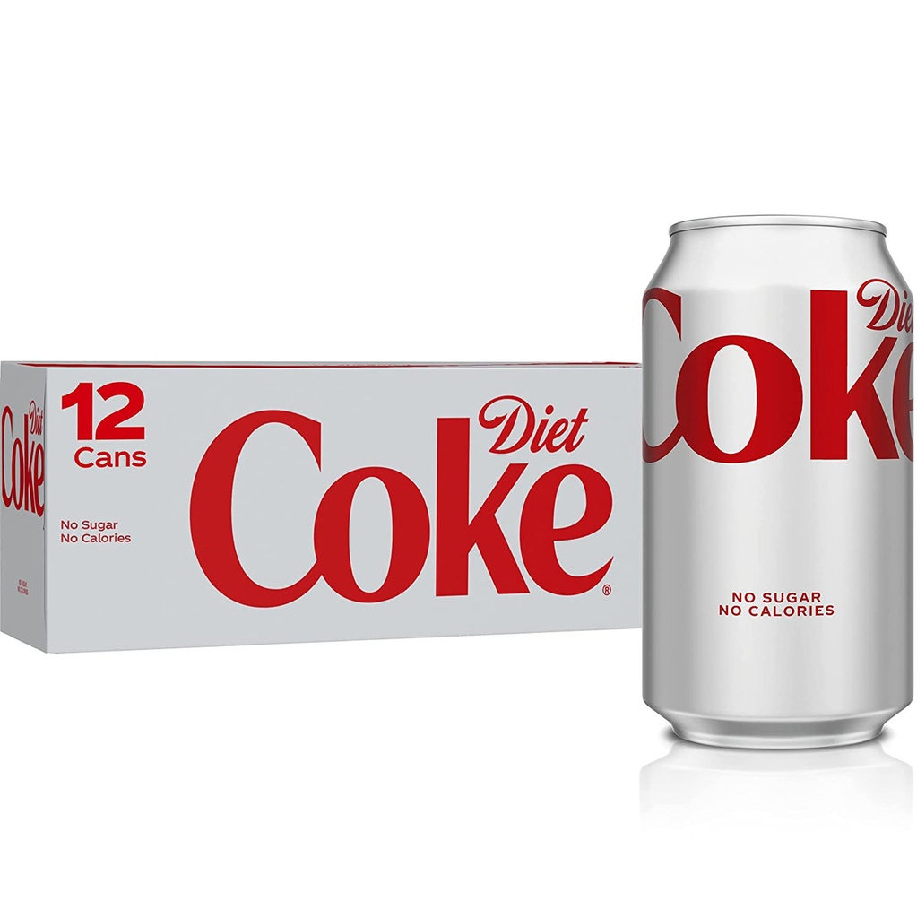Coke Diet Can 12 oz 12 ct
