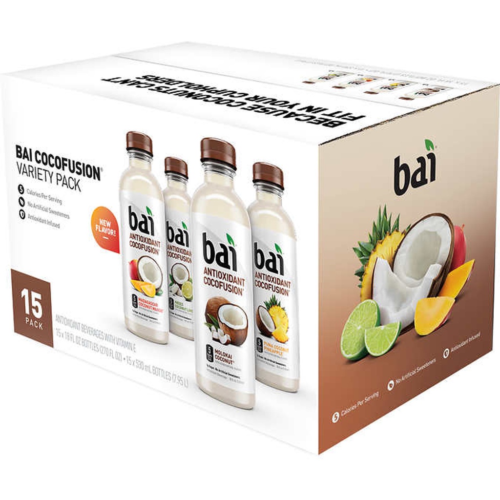 Bai Antioxidant Cocofusion Variety 15 ct 18 oz