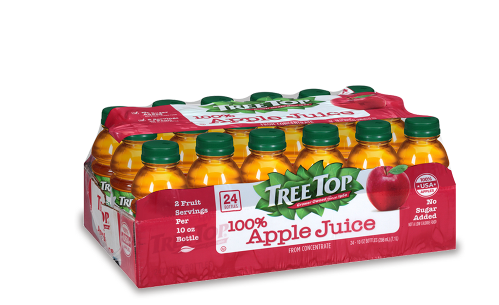 Tree Top 100% Apple Juice 24 ct 10oz