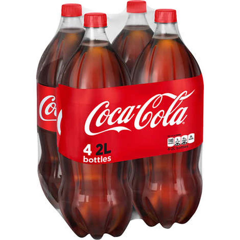 Coca Cola 4ct 2 Liter