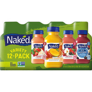 Naked 100% Juice Smoothie Blend Variety 12ct 10oz