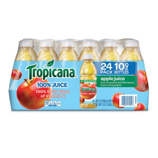 Tropicana 100% Apple Juice 24 ct 10 oz