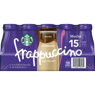 Starbucks Mocha Frappuccino 15 ct 9.5 oz Glass