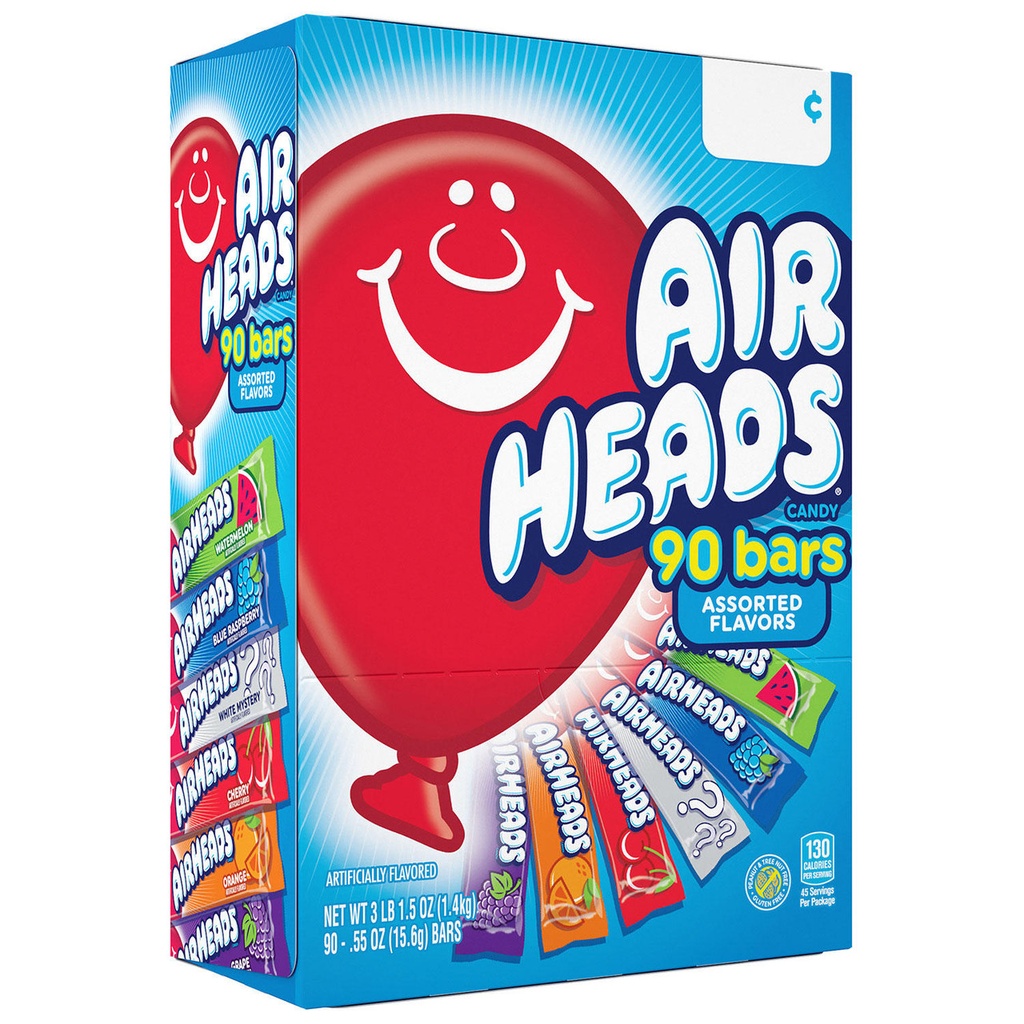 Airheads Variety bars 90ct 0.55oz