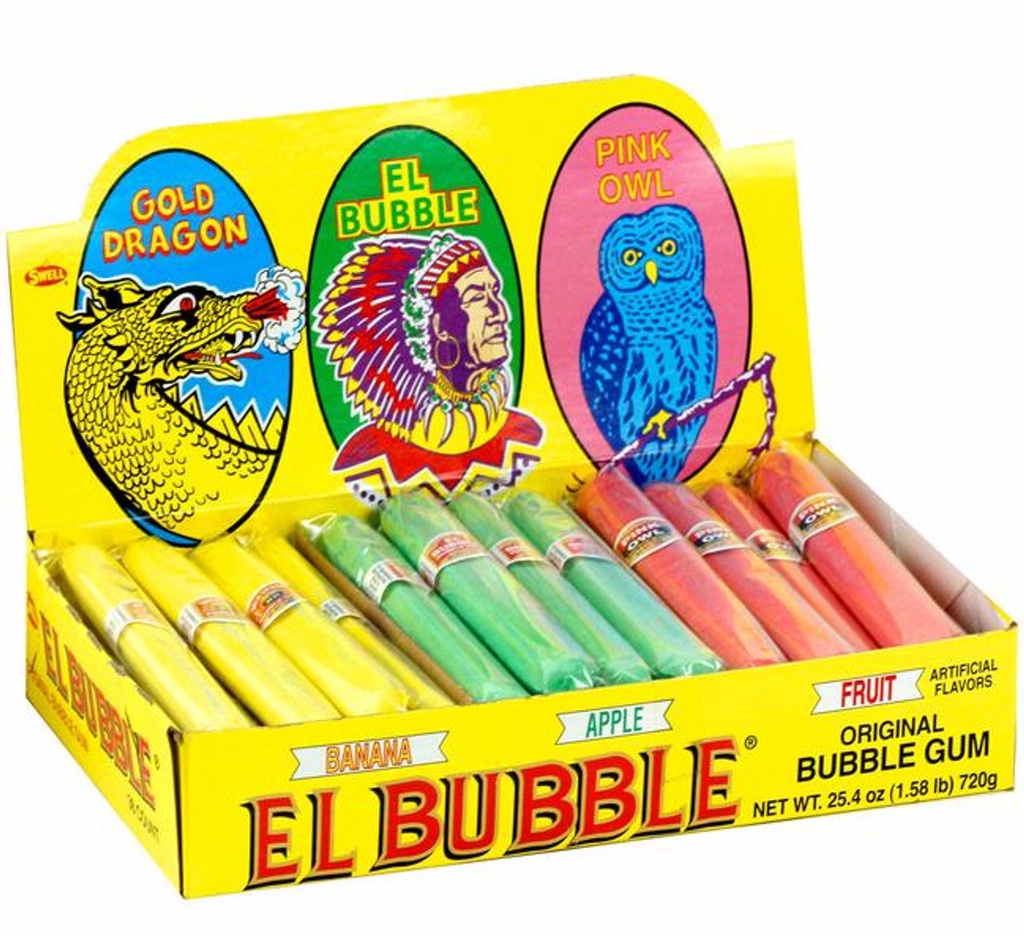 El Bubble Original Bubble Gum Cigar 36ct
