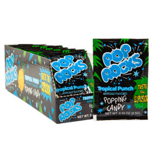 Pop Rocks Tropical Punch 24 ct 0.33 oz Slim Box