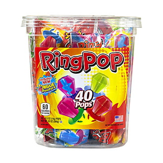 Ring Pops 40ct Asst Tub