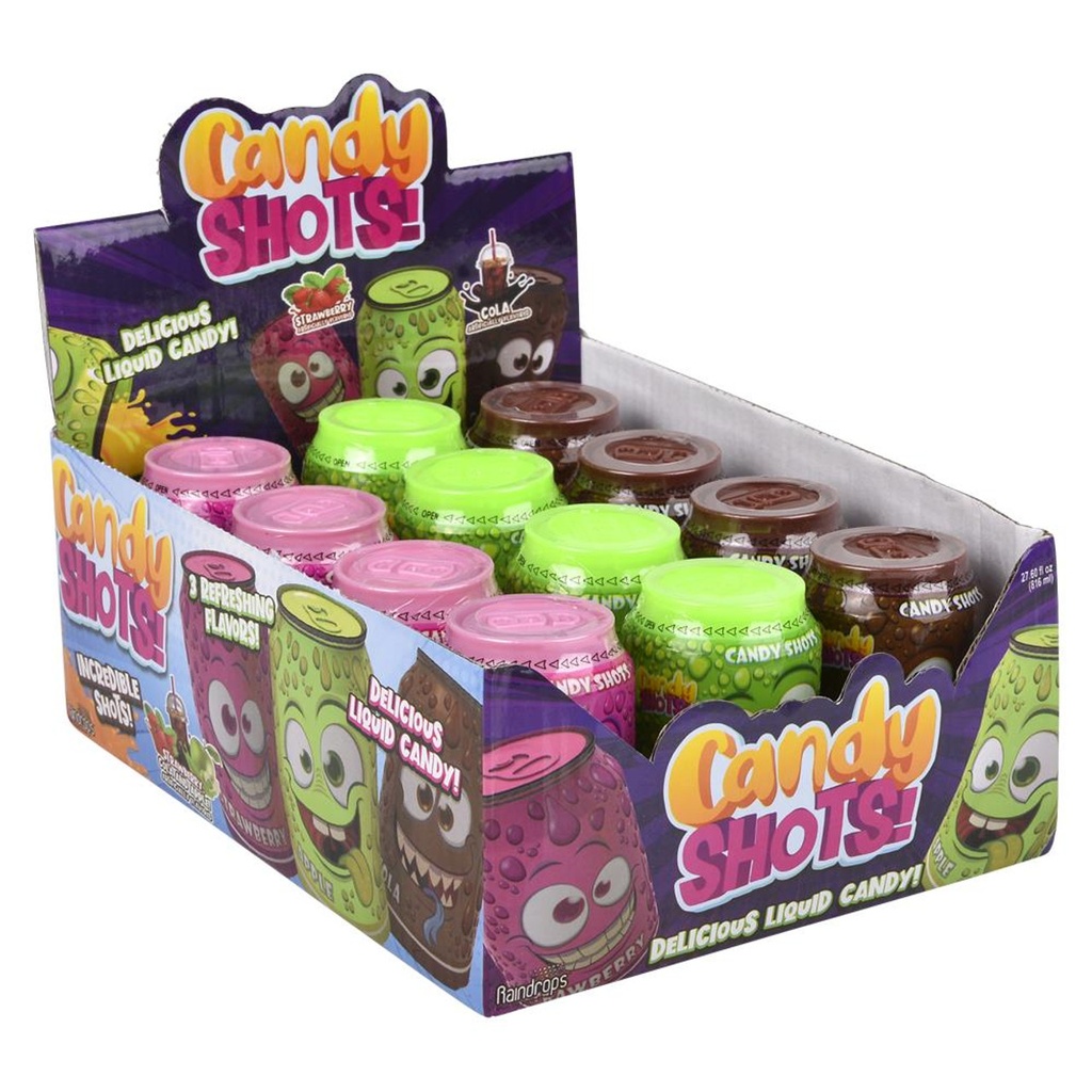 Candy Shot Glasses 2.3 oz 12 ct