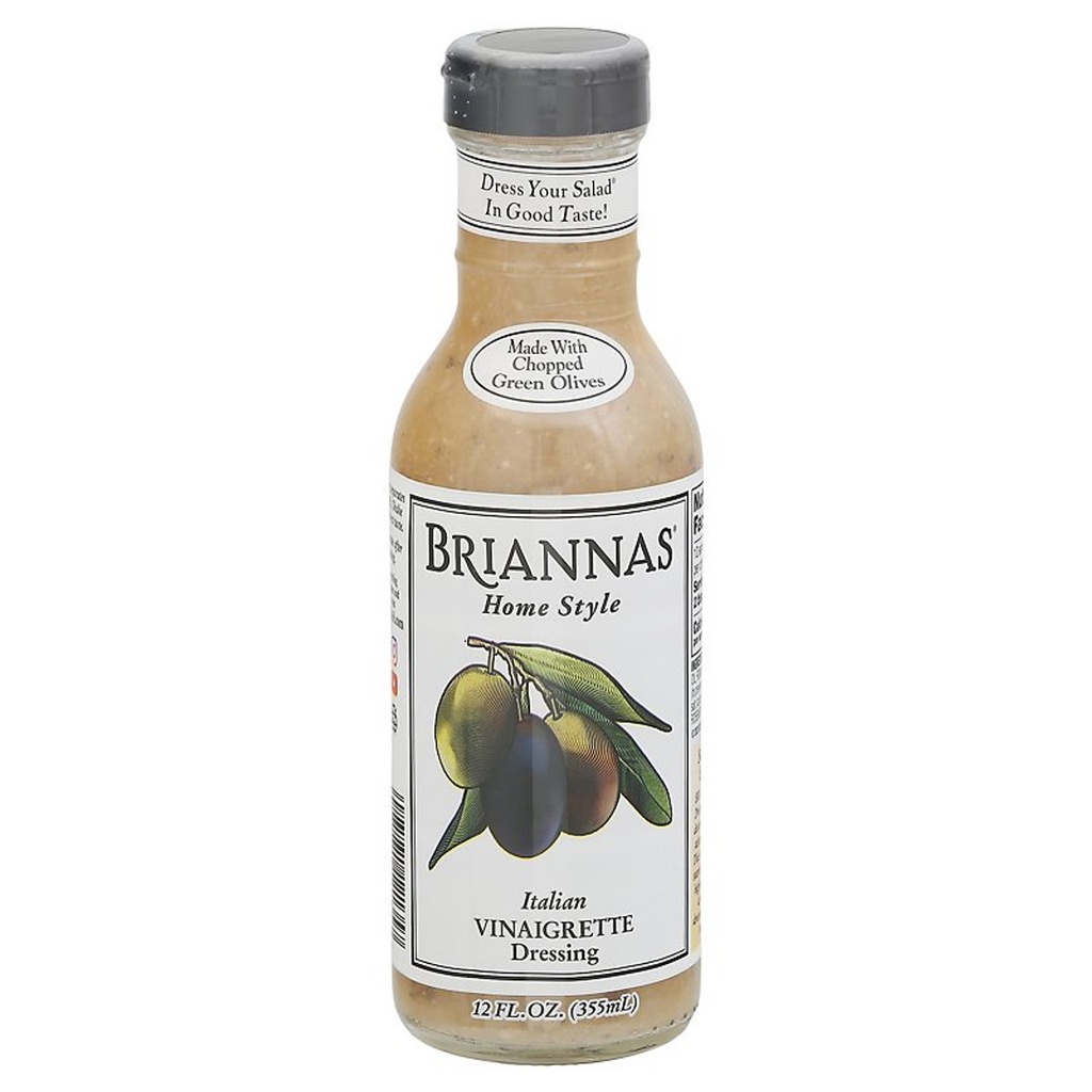Briannas Italian Vinaigrette Dressing 6ct 16 oz