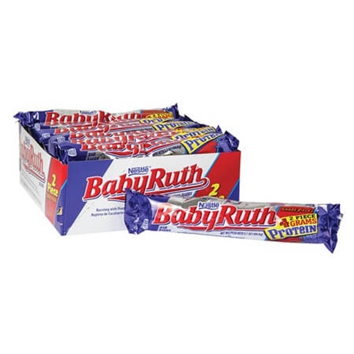 Baby Ruth King Size Bar 18ct 3.3oz