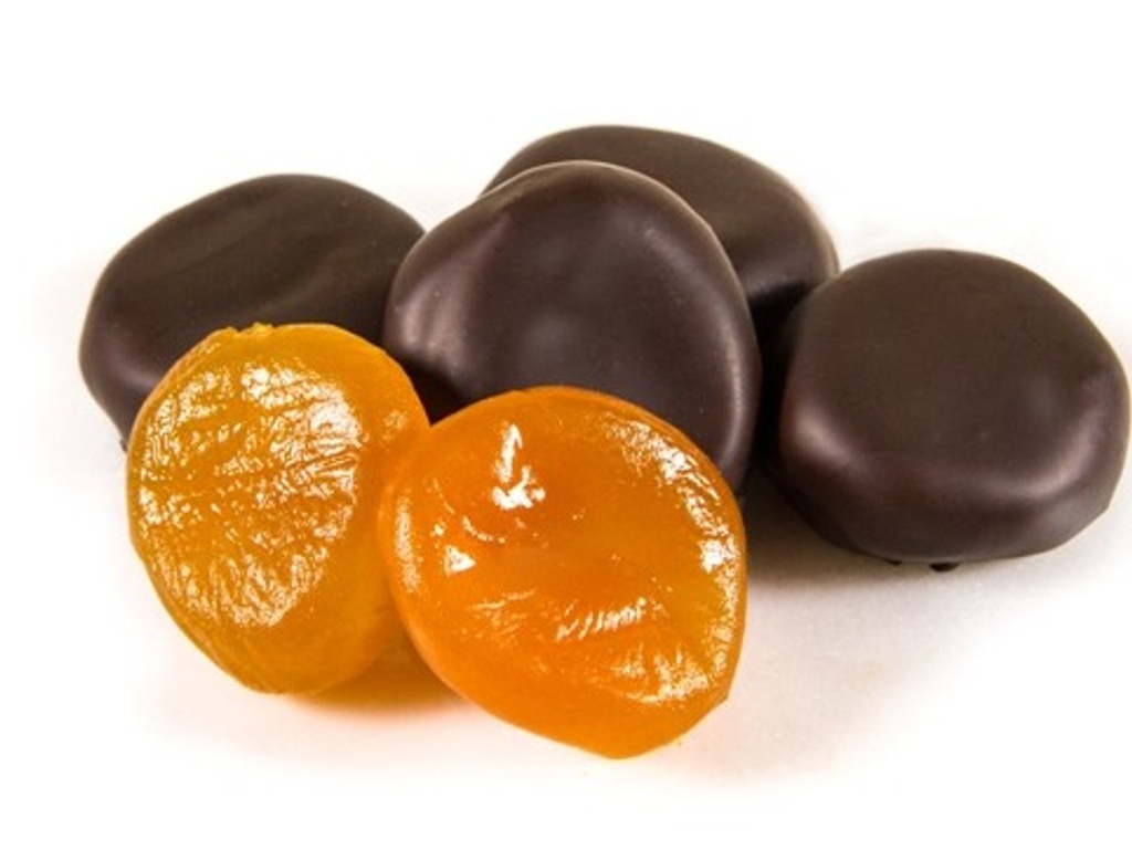Dark Chocolate Covered Apricots 20lbs