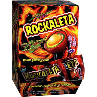 Rockaleta Pop w/ Gum 30 ct