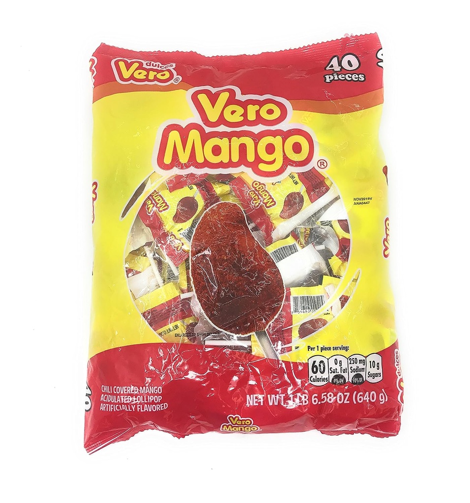 Vero Mango Paletas 640gr 40ct
