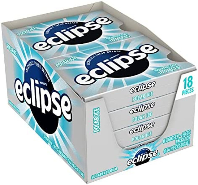 Eclipse SF Polar Ice Gum 8 ct 18 Pieces