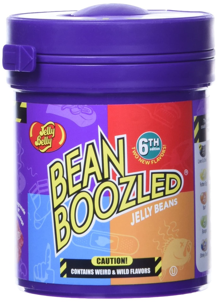 Jelly Belly Beanboozled Mystery Jelly Beans Dispeners 12ct 3.5 oz