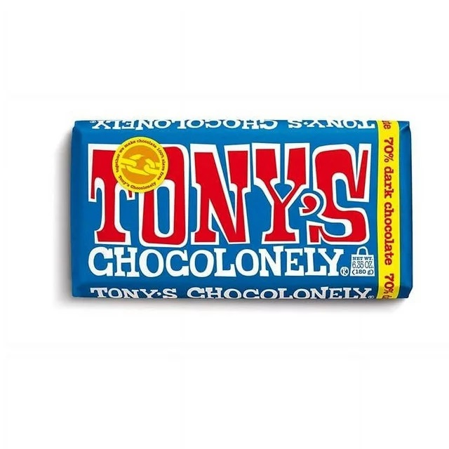 Tony's Dark Chocolate 70% 15ct 6.35oz